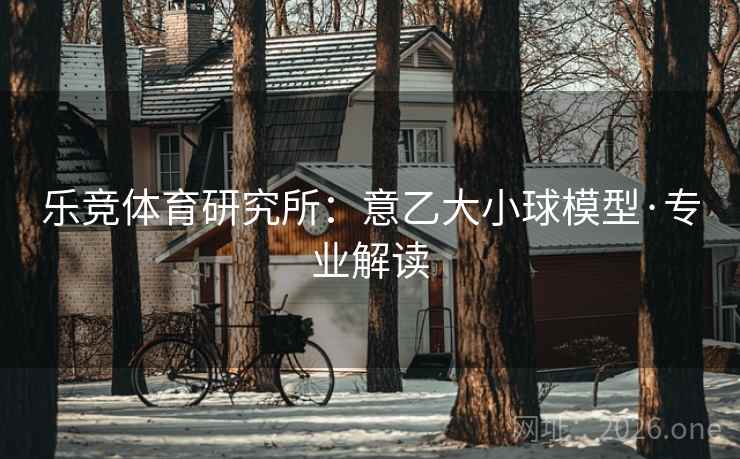 乐竞体育研究所:意乙大小球模型·专业解读