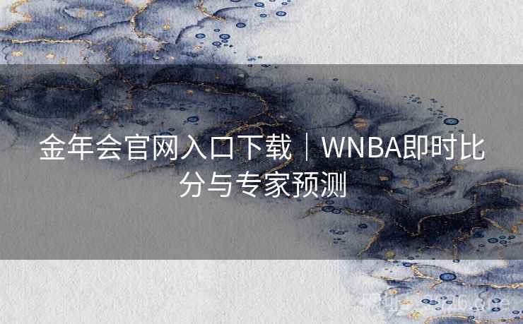 金年会官网入口下载|WNBA即时比分与专家预测