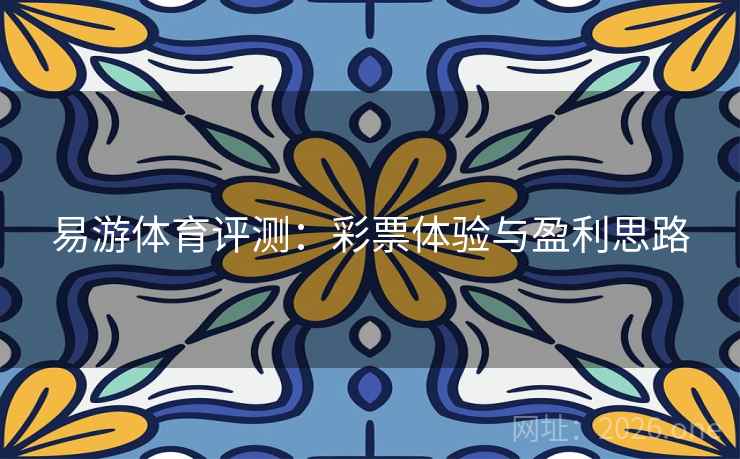 易游体育评测:彩票体验与盈利思路 易游体育评测:彩票体验与盈利思路